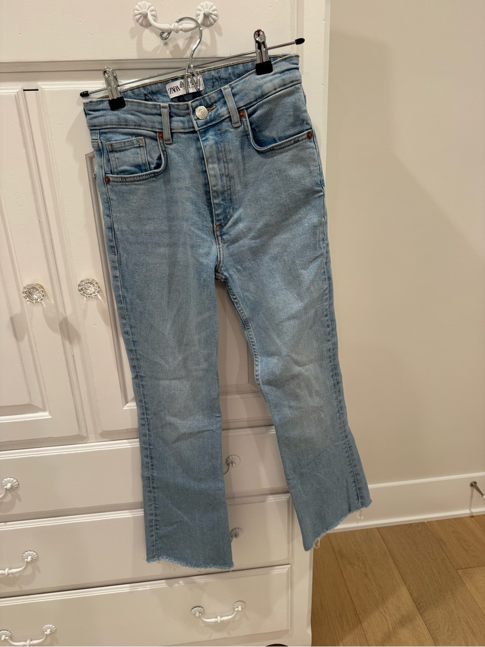 Zara Light Blue Denim Jeans
